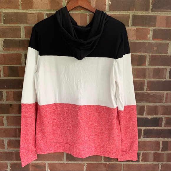 Color Block Hooded Sweatshirt Women’s Medium NEW - Picture 4 of 7